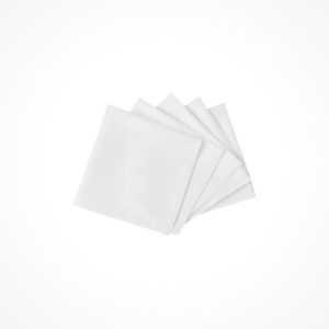 alquiler servilletas blancas de tela