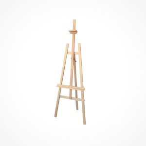 caballete de madera para eventos