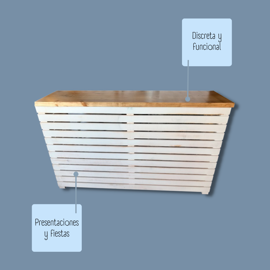 características de barra plegable de madera