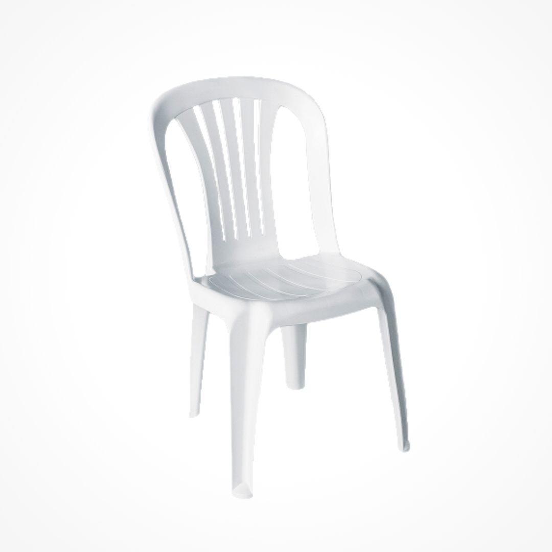 silla de festejos de plástico
