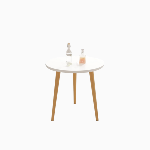 mesa baja blanca para eventos