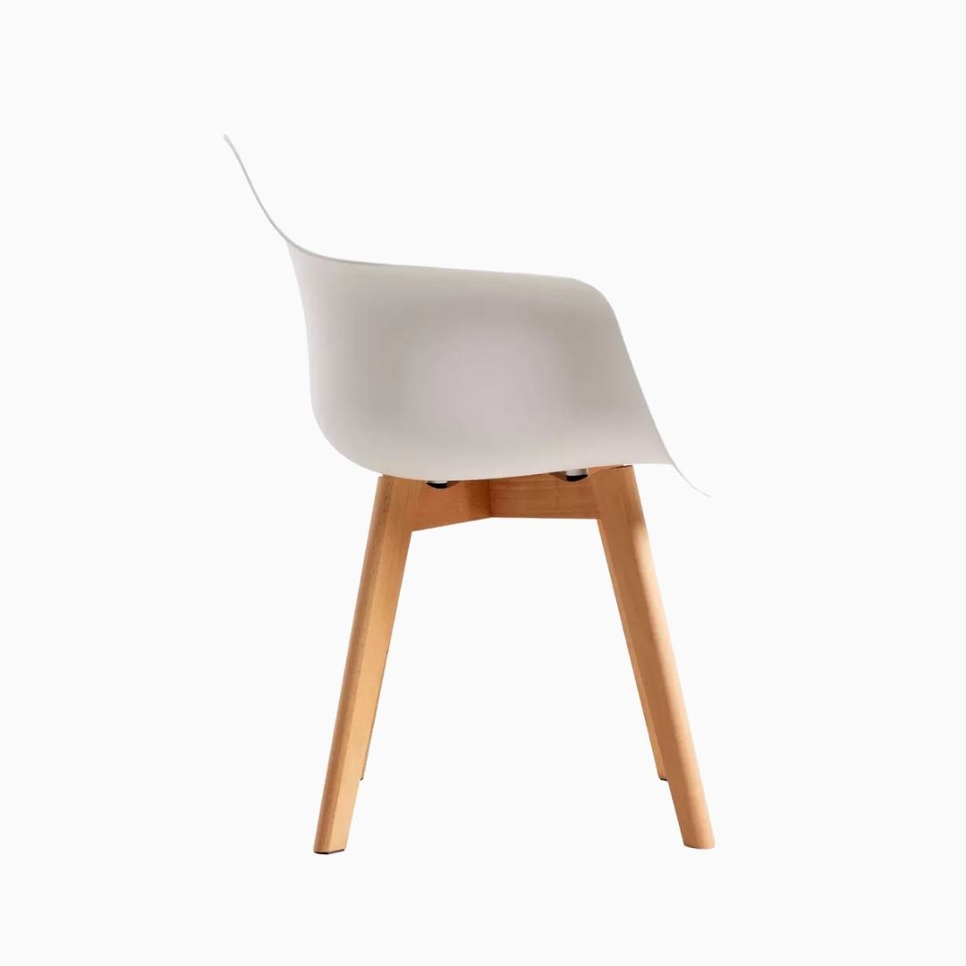 sillón blanco para conferencia