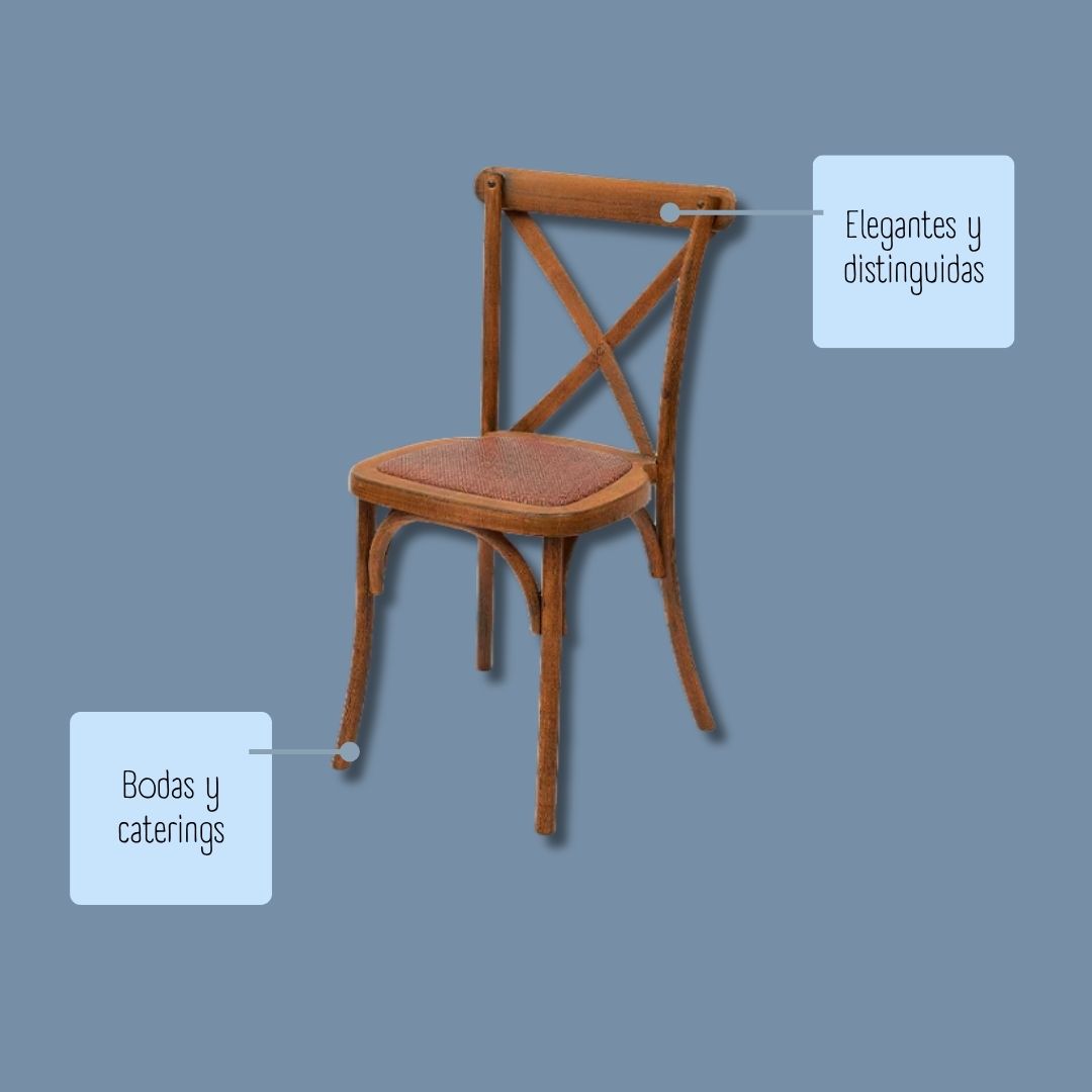 Características silla Crossback